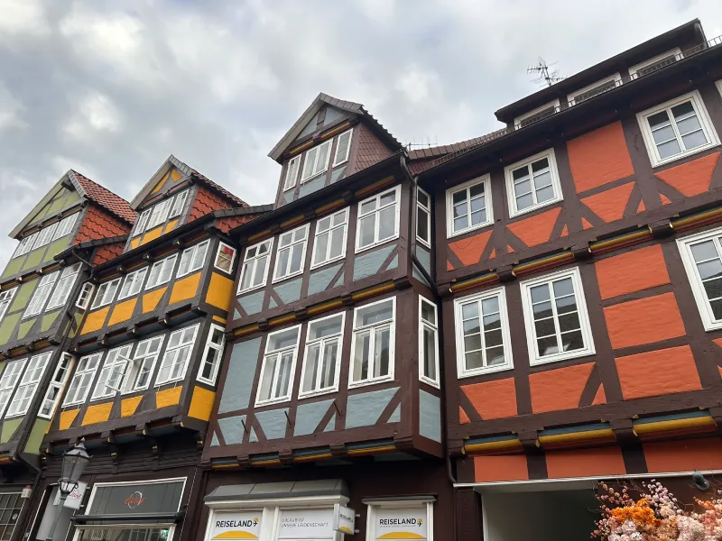 Stadt Celle – bunte Fachwerkzeile Stadt Celle - bunte Fachwerkzeile