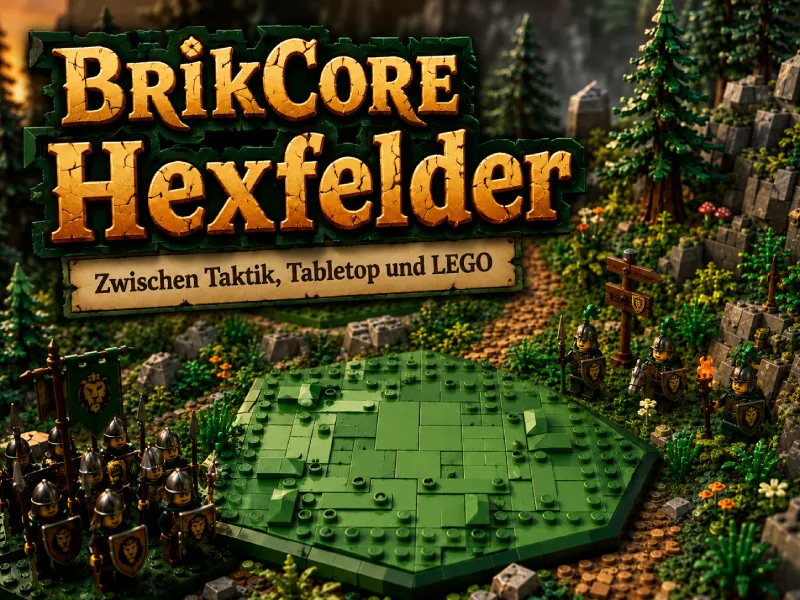 Warum BrikCore auf Hexfelder setzt – LEGO, Tabletop und Taktik