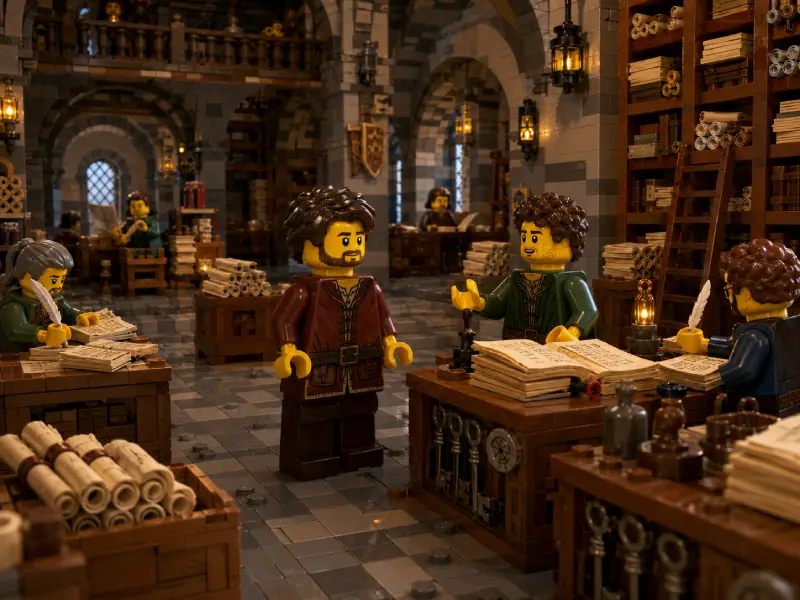 Die Abgabe aus dem zweiten Buch – Eine kurze Erzählung aus Brickania – Die Hallen der Register Die Abgabe aus dem zweiten Buch - Eine kurze Erzählung aus Brickania - Die Hallen der Register