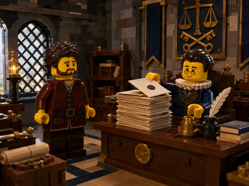 Die Abgabe aus dem zweiten Buch – Eine kurze Erzählung aus Brickania – Der Stapel der offenen Dinge Die Abgabe aus dem zweiten Buch - Eine kurze Erzählung aus Brickania - Der Stapel der offenen Dinge