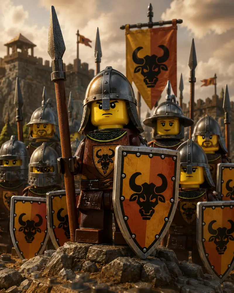 LEGO Bullen Ritter LEGO Bullen-Ritter