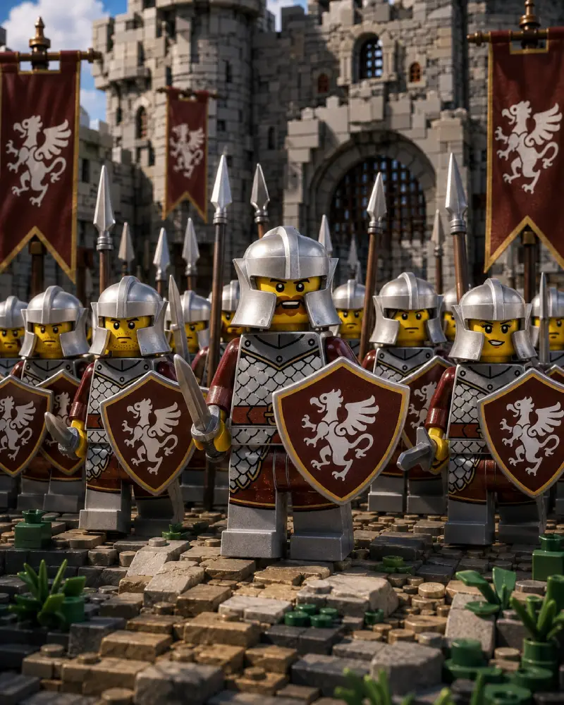 LEGO Greifen Ritter LEGO Greifen-Ritter aus der LEGO Ideas Serie