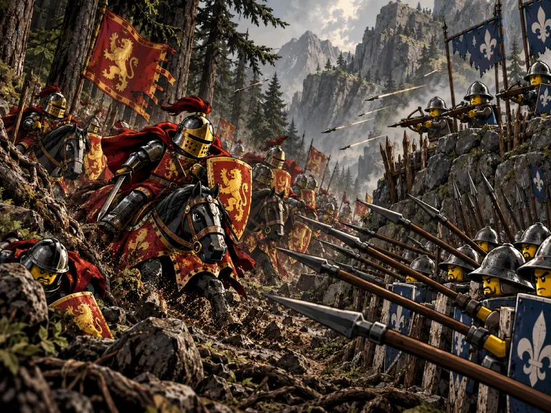 Warum in Brickania nicht jede Einheit ein Held sein muss Eine Armee nur aus Rittern? Warum nicht?